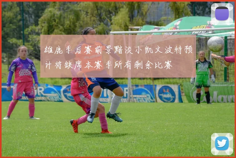 雄鹿季后赛前景黯淡小凯文波特预计将缺席本赛季所有剩余比赛